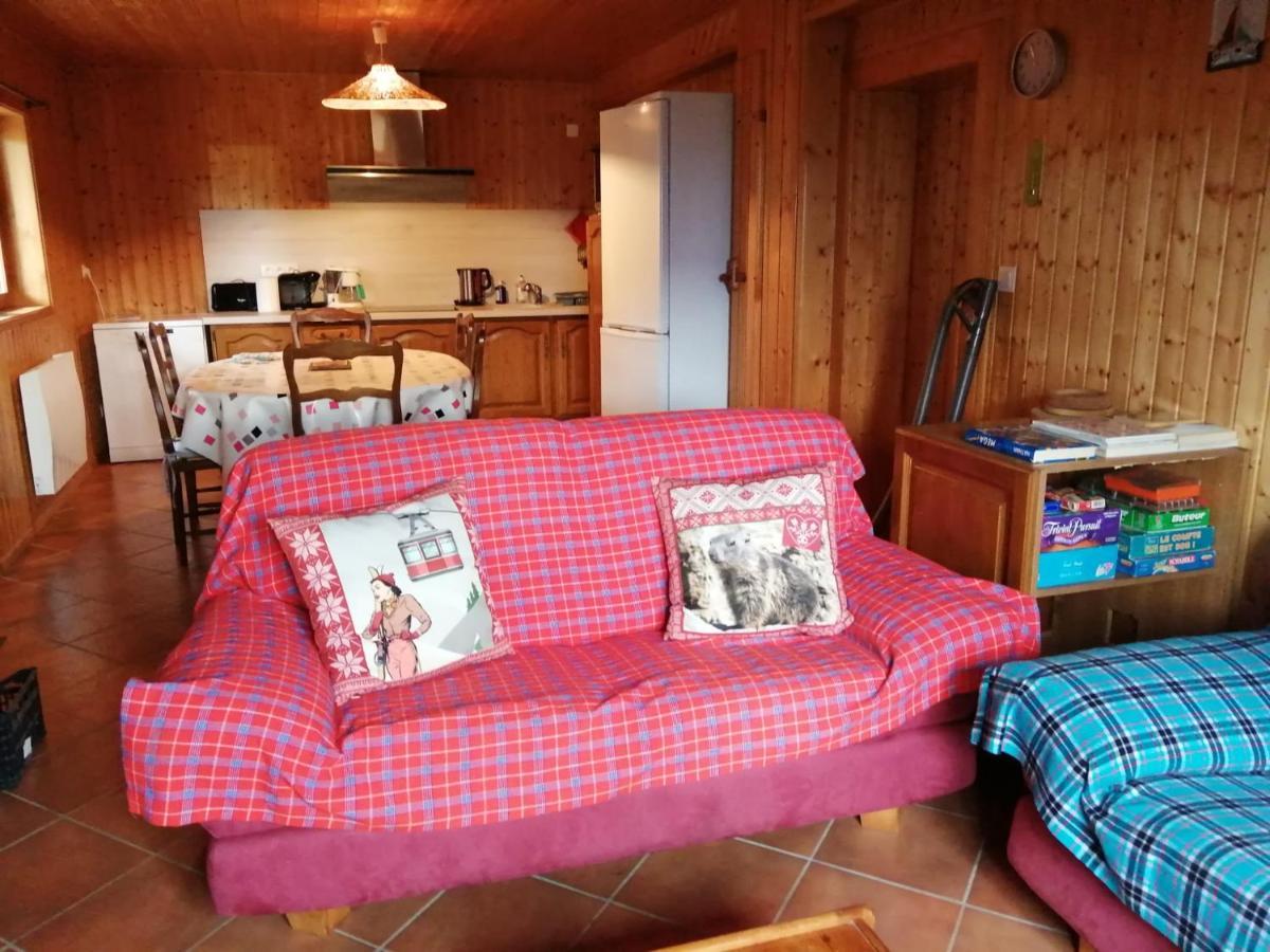 Bel Appartement Au Rez De Chaussee D'Un Chalet Jarrier ภายนอก รูปภาพ
